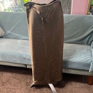 Zara Tan Maxi Skirt for Women